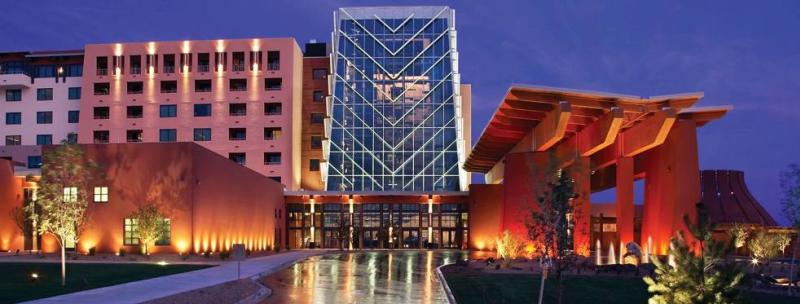 The exterior of Isleta Resort & Casino.