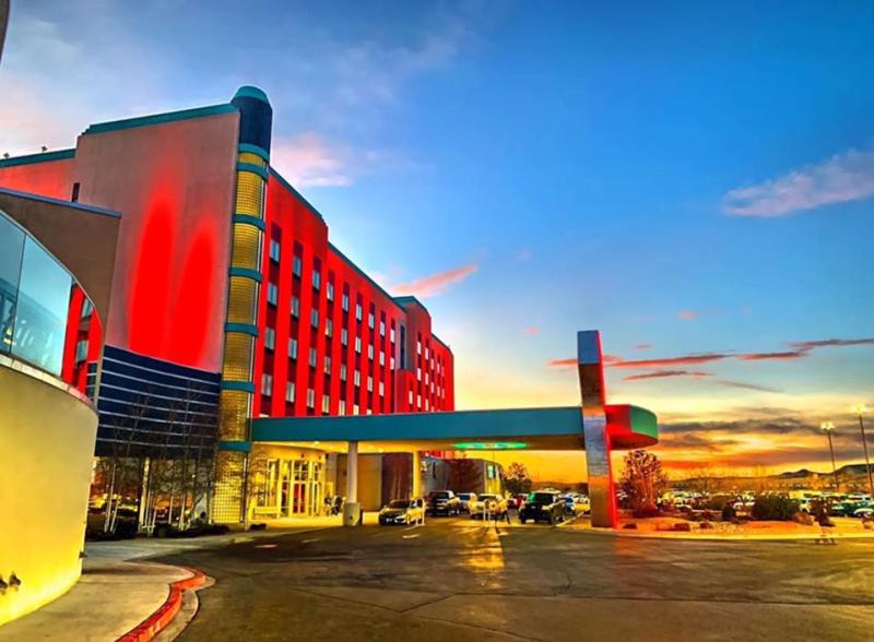 The exterior of Route 66 Casino Hotel